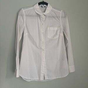 White Old Navy Button Down Shirt- perfect condition